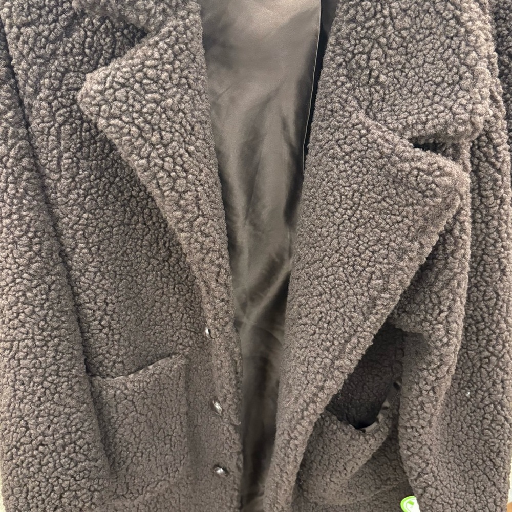 Lucky Brand brown Sherpa Jacket